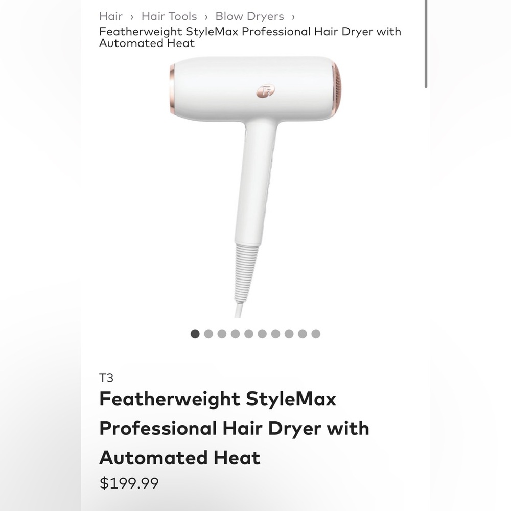 T3 Featherweight StyleMax Hair Dryer